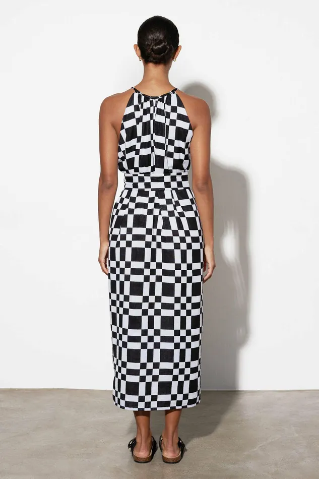 Shop Dresses Mara Hoffman Sydney Dress White And Black Shop Dresses Mara Hoffman Sydney Dress White And Black