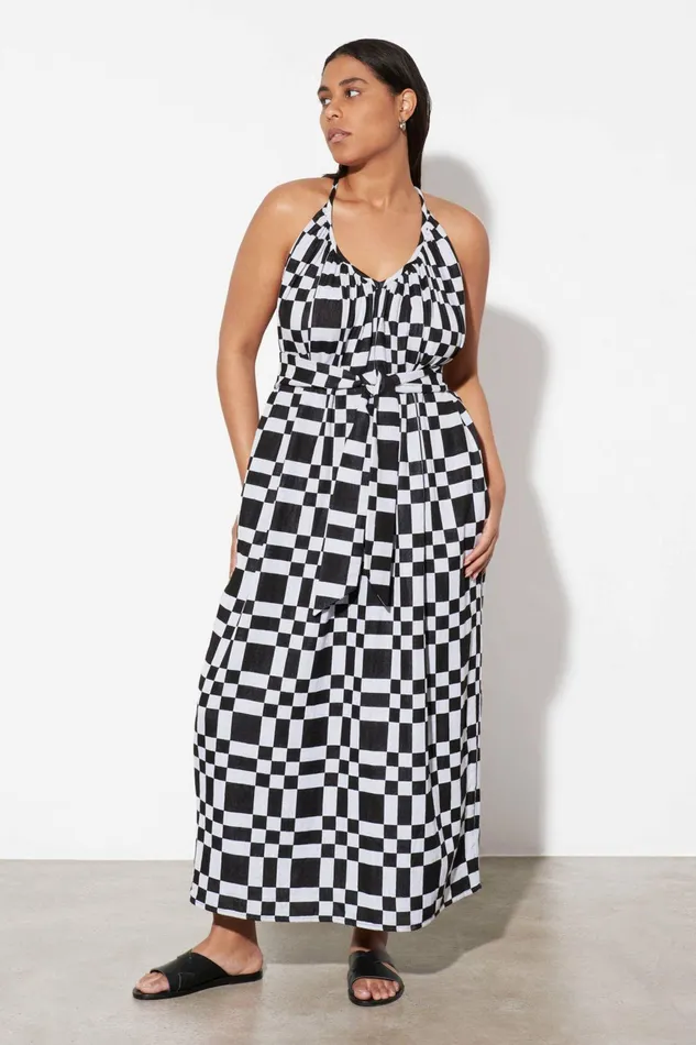 Shop Dresses Mara Hoffman Sydney Dress White And Black Shop Dresses Mara Hoffman Sydney Dress White And Black