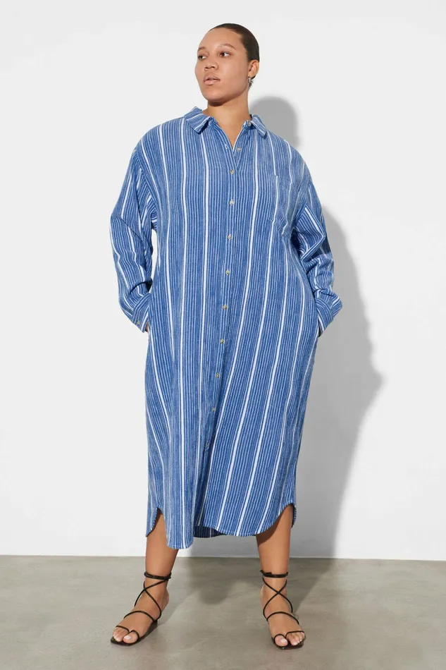 Shop Dresses Mara Hoffman Sylvia Dress Blue Shop Dresses Mara Hoffman Sylvia Dress Blue