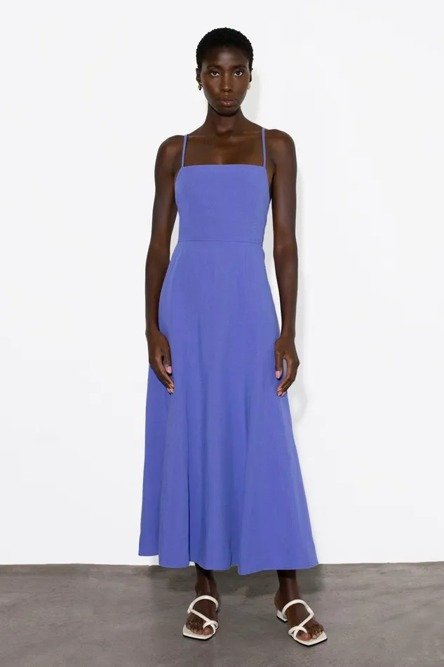 Shop Dresses Mara Hoffman Verona Dress Purple Shop Dresses Mara Hoffman Verona Dress Purple