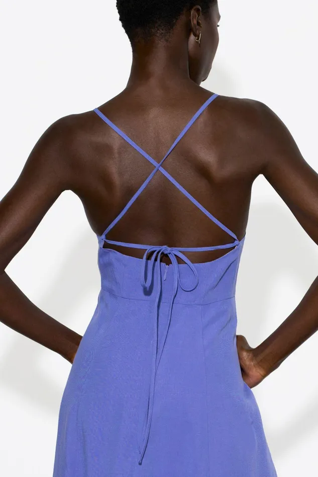 Shop Dresses Mara Hoffman Verona Dress Purple Shop Dresses Mara Hoffman Verona Dress Purple