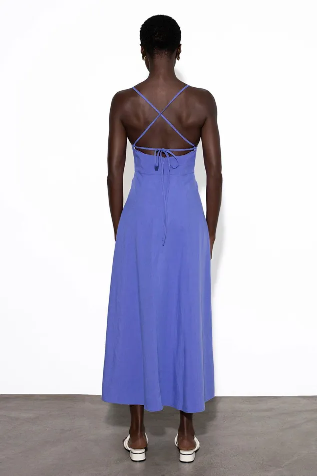 Shop Dresses Mara Hoffman Verona Dress Purple Shop Dresses Mara Hoffman Verona Dress Purple
