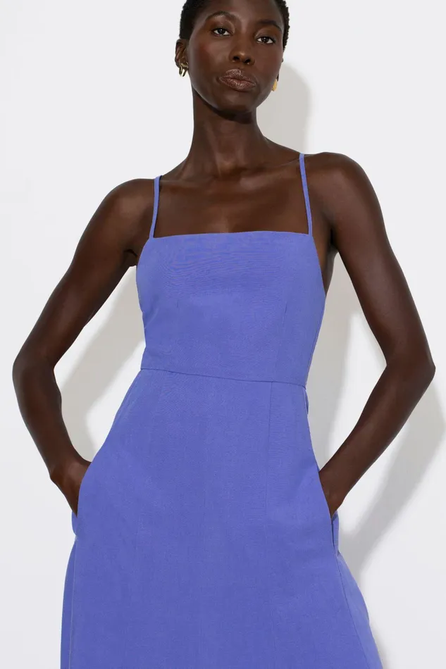 Shop Dresses Mara Hoffman Verona Dress Purple Shop Dresses Mara Hoffman Verona Dress Purple