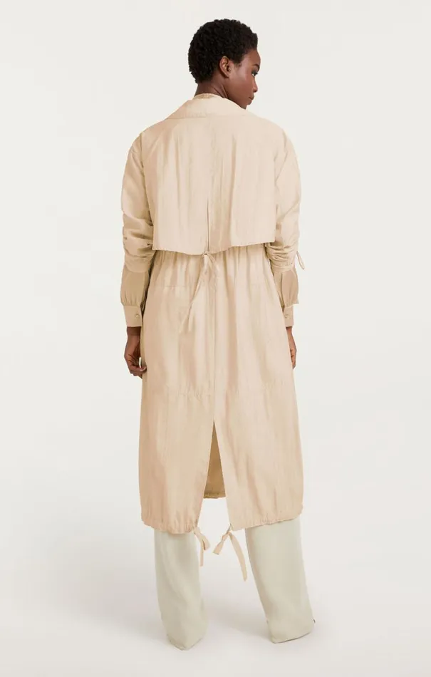 Shop Emmeline Coat Plaster Cinq Sept Outerwear