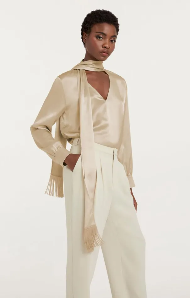 Shop Frannie Top Plaster Cinq Sept Long Sleeve Tops