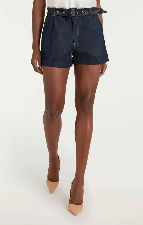Shop Frieda Short Indigo Cinq Sept Shorts