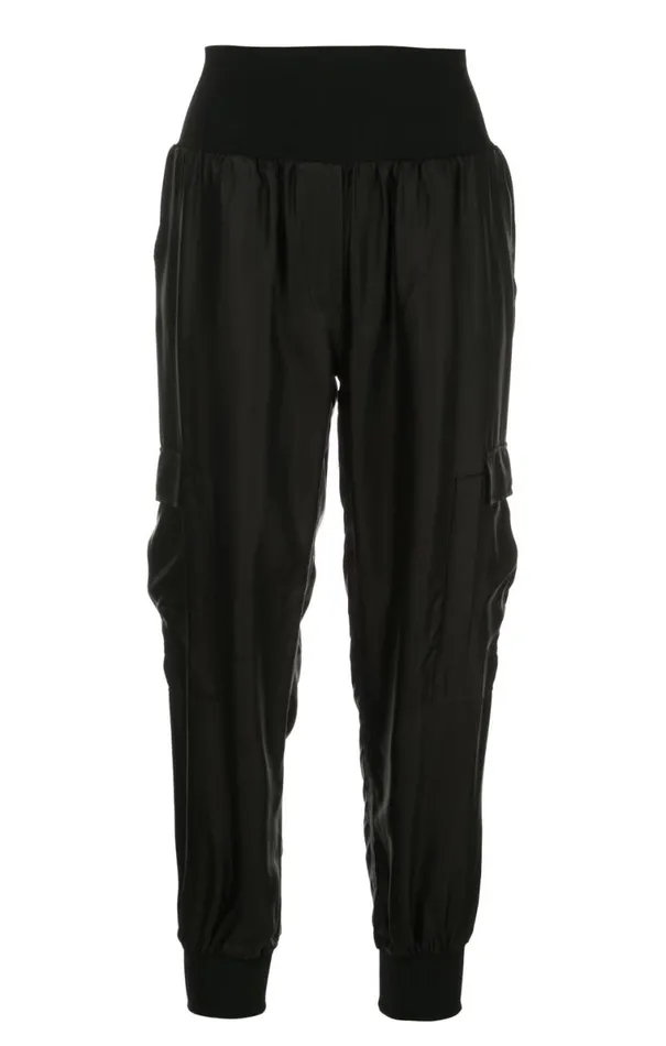 Shop Giles Pant Cupro Black Cinq Sept Pants
