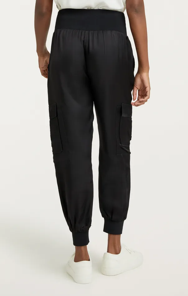 Shop Giles Pant Cupro Black Cinq Sept Pants