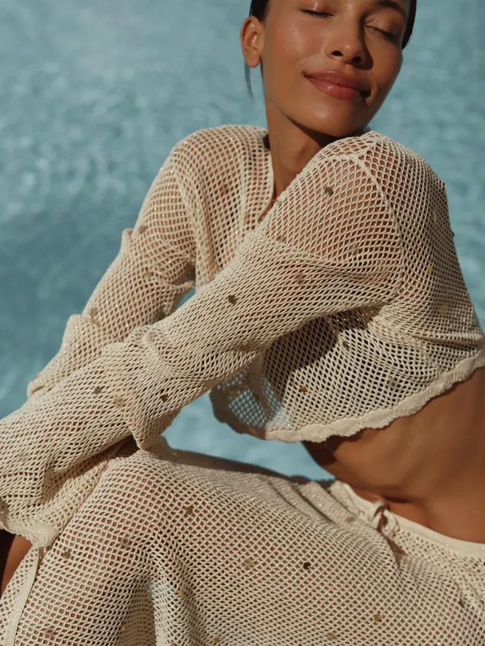 Shop Haven Top Naturalgold Cinq Sept Long Sleeve Tops
