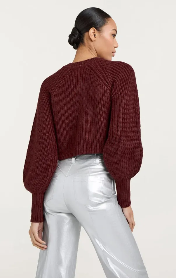 Shop Keren Pullover Oxblood Cinq Sept Long Sleeve Tops