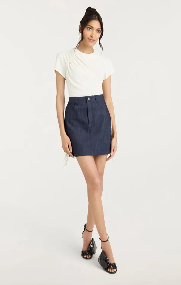 Shop Kylen Top Ivory Cinq Sept Tees