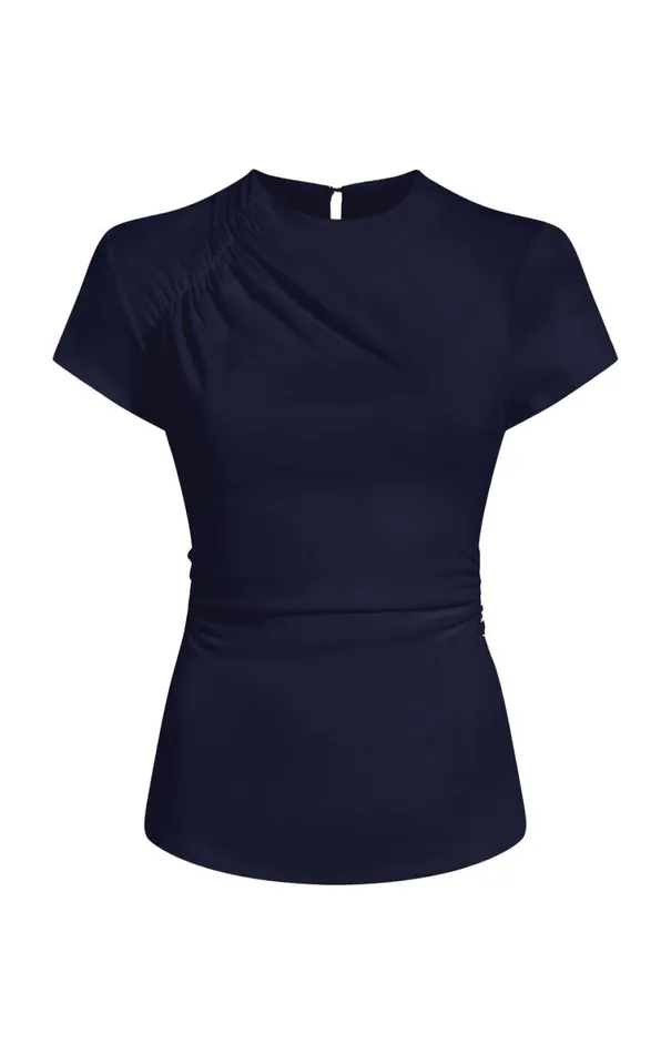 Shop Kylen Top Navy Cinq Sept Tees