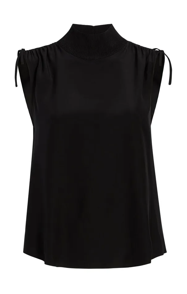 Shop Liam Top Black Cinq Sept Tank Tops and Camisoles