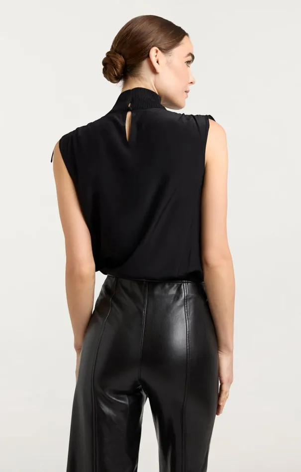 Shop Liam Top Black Cinq Sept Tank Tops and Camisoles