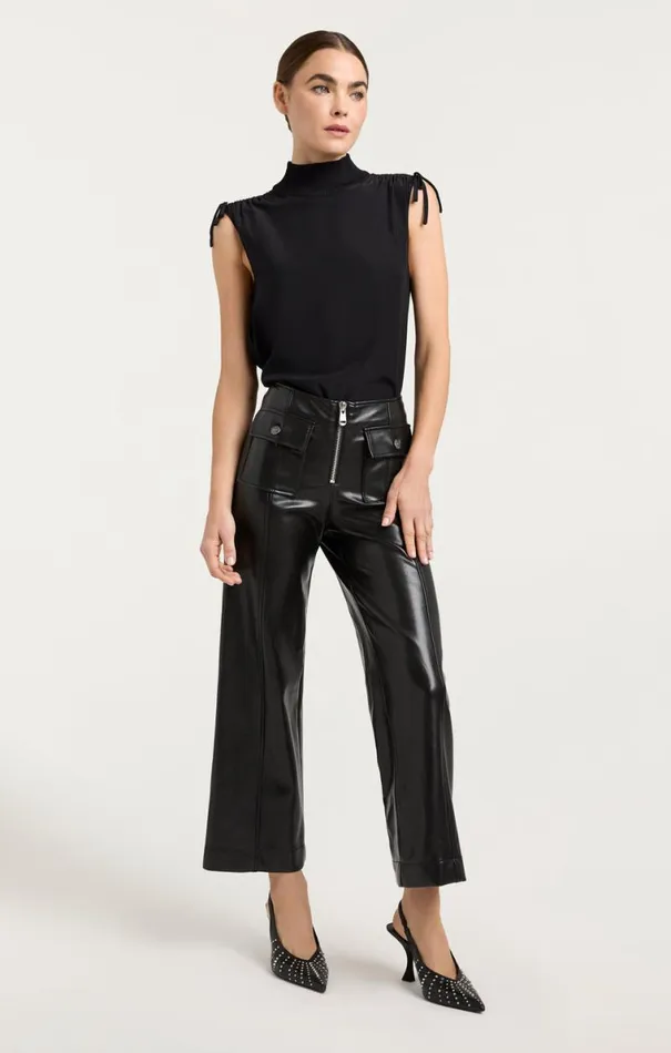 Shop Liam Top Black Cinq Sept Tank Tops and Camisoles