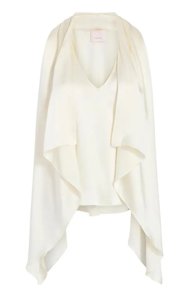 Shop Louella Top Ivory Cinq Sept Tank Tops and Camisoles