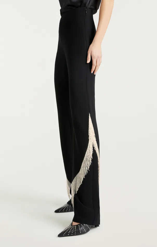 Shop Lucynda Pant Blacksilver Cinq Sept Pants