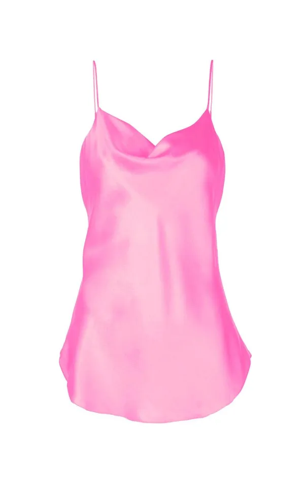 Shop Marta Cami Electric Pink Cinq Sept Tank Tops and Camisoles