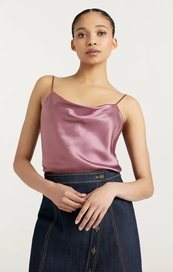 Shop Marta Cami Faded Violet Cinq Sept Tank Tops and Camisoles