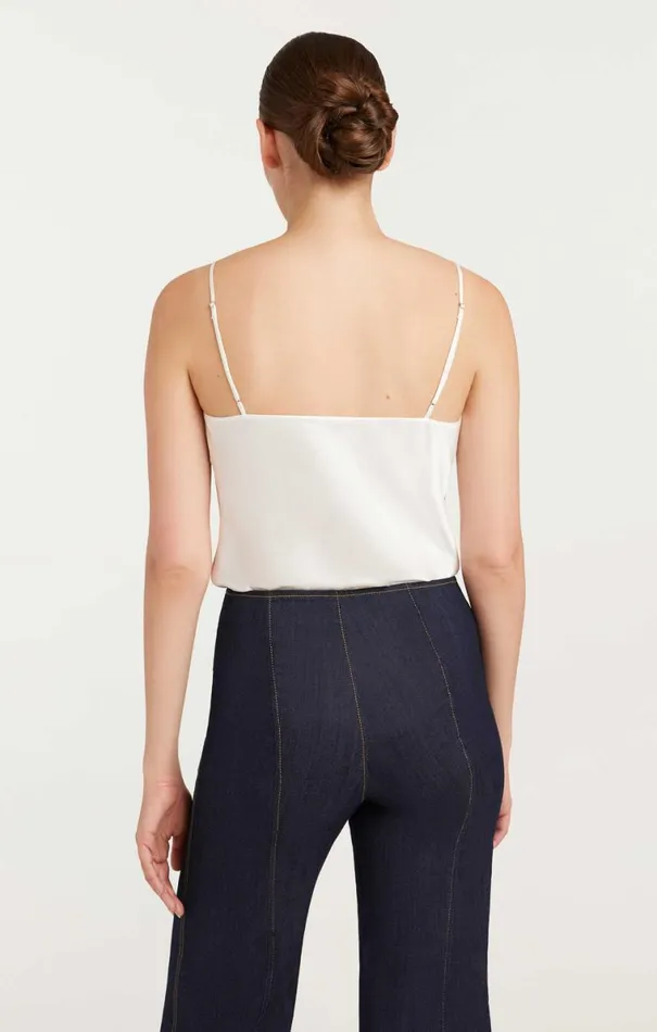 Shop Marta Cami Ivory Cinq Sept Tank Tops and Camisoles