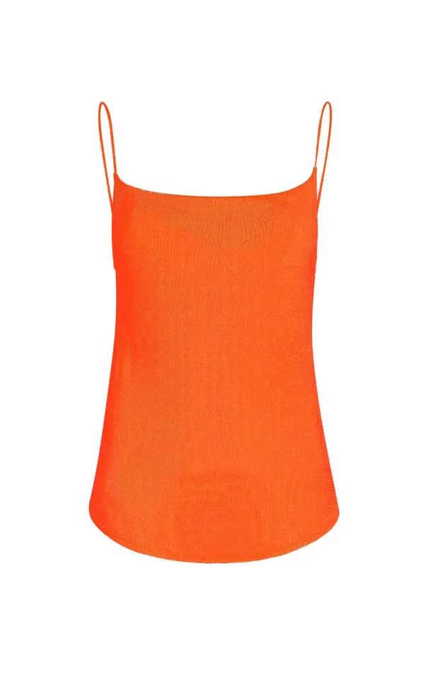 Shop Marta Knit Cami Cherry Tomato Cinq Sept Tank Tops and Camisoles