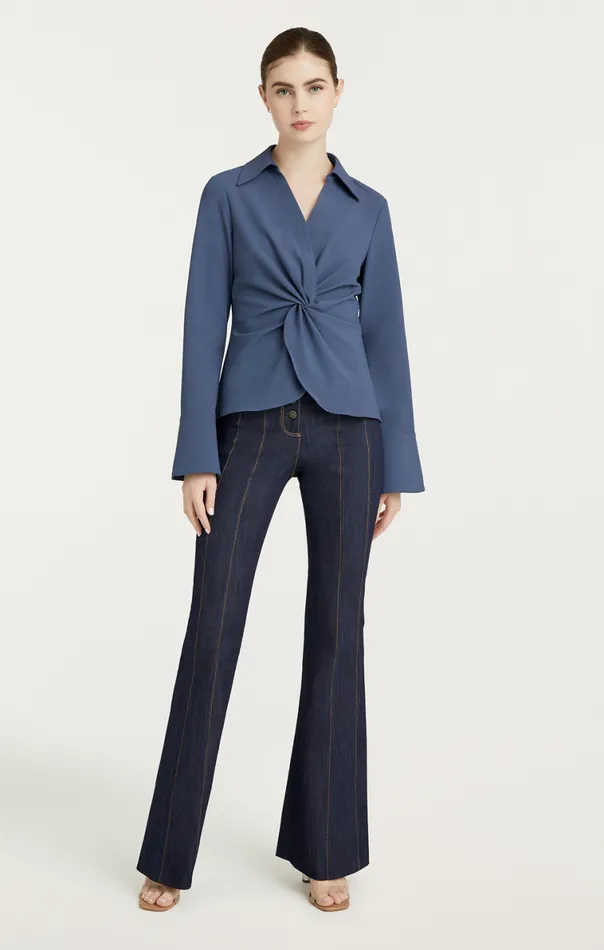 Shop Mckenna Top Shadow Cinq Sept Long Sleeve Tops