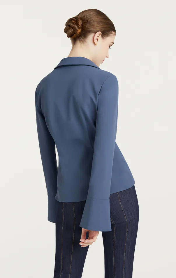 Shop Mckenna Top Shadow Cinq Sept Long Sleeve Tops