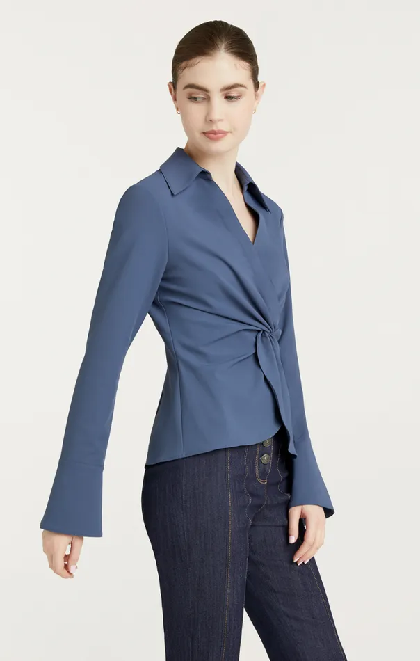 Shop Mckenna Top Shadow Cinq Sept Long Sleeve Tops