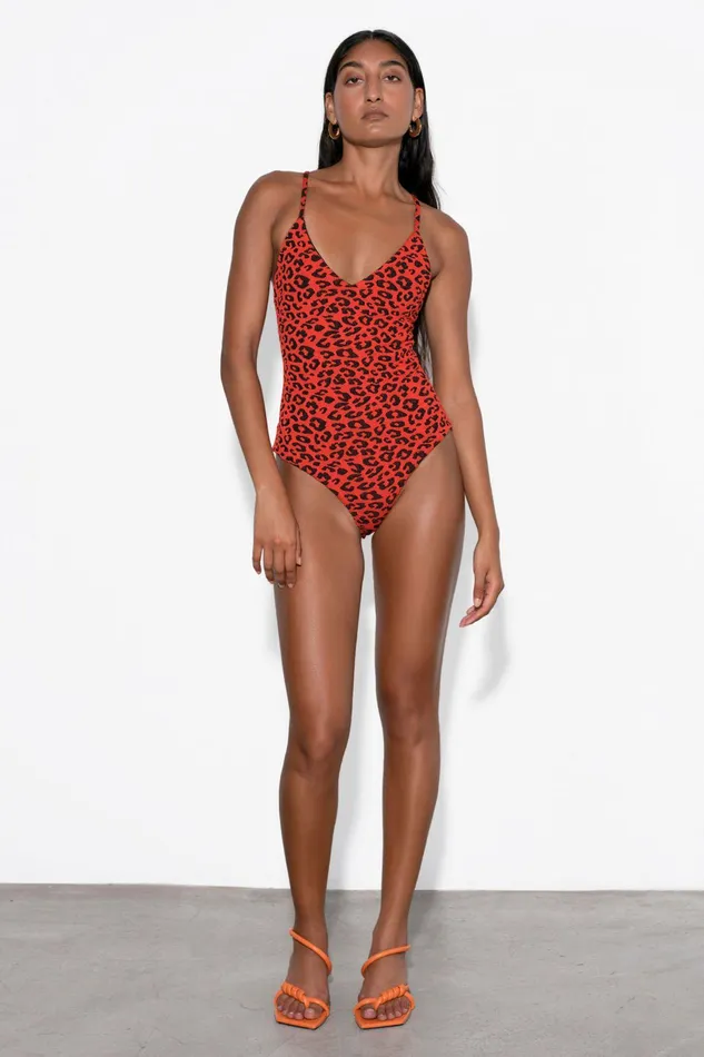 Shop One Pieces Mara Hoffman Emma One Piece Red Shop One Pieces Mara Hoffman Emma One Piece Red