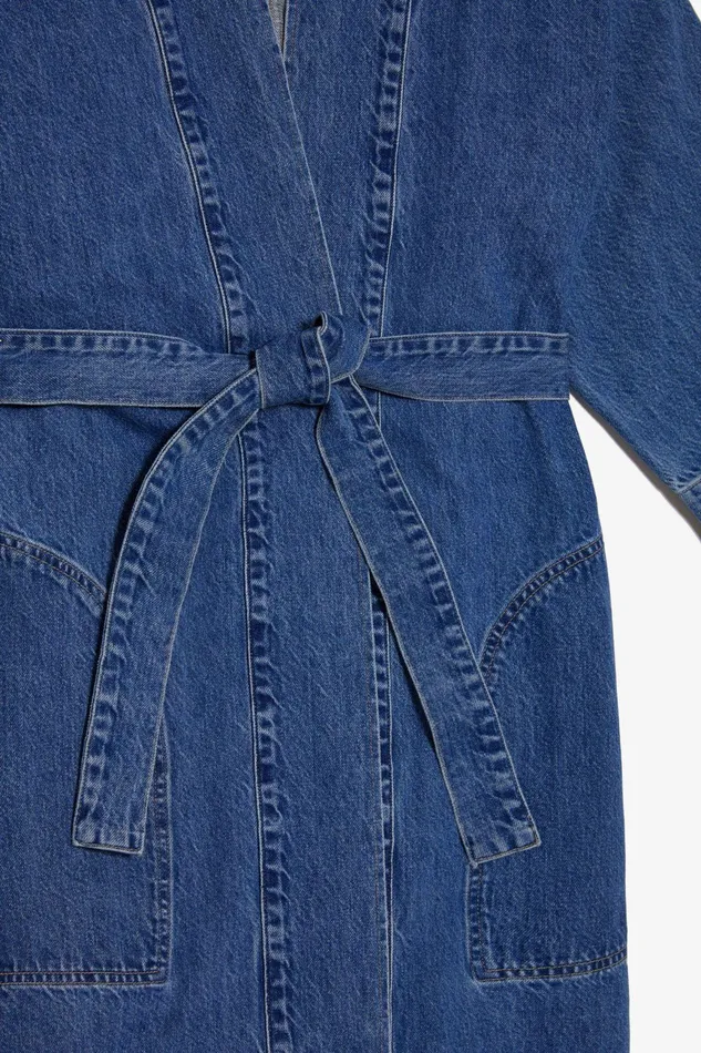Shop Outerwear Mara Hoffman Adrian Jacket Blue Shop Outerwear Mara Hoffman Adrian Jacket Blue