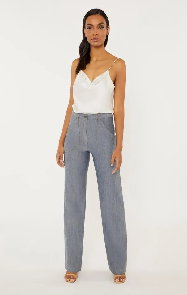 Shop Paco Pant Light Indigo Cinq Sept Pants