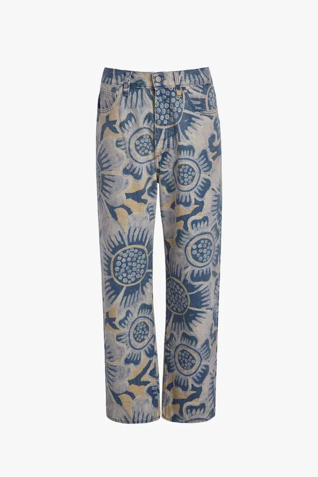 Shop Pants Mara Hoffman Georgina Pant Blue