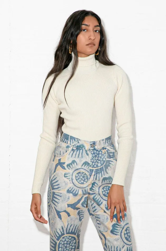 Shop Pants Mara Hoffman Georgina Pant Blue Shop Pants Mara Hoffman Georgina Pant Blue