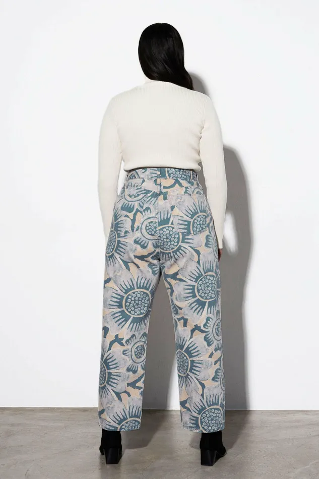 Shop Pants Mara Hoffman Georgina Pant Blue Shop Pants Mara Hoffman Georgina Pant Blue