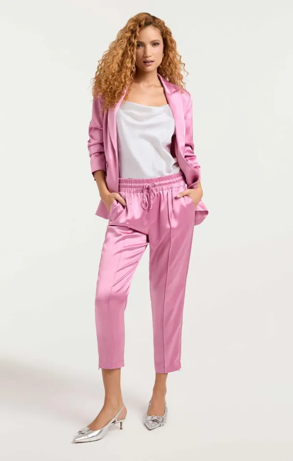 Shop Satin Adalie Pant Primrose Cinq Sept Pants