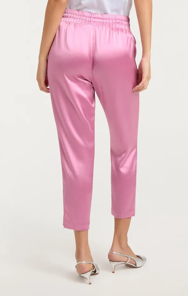 Shop Satin Adalie Pant Primrose Cinq Sept Pants