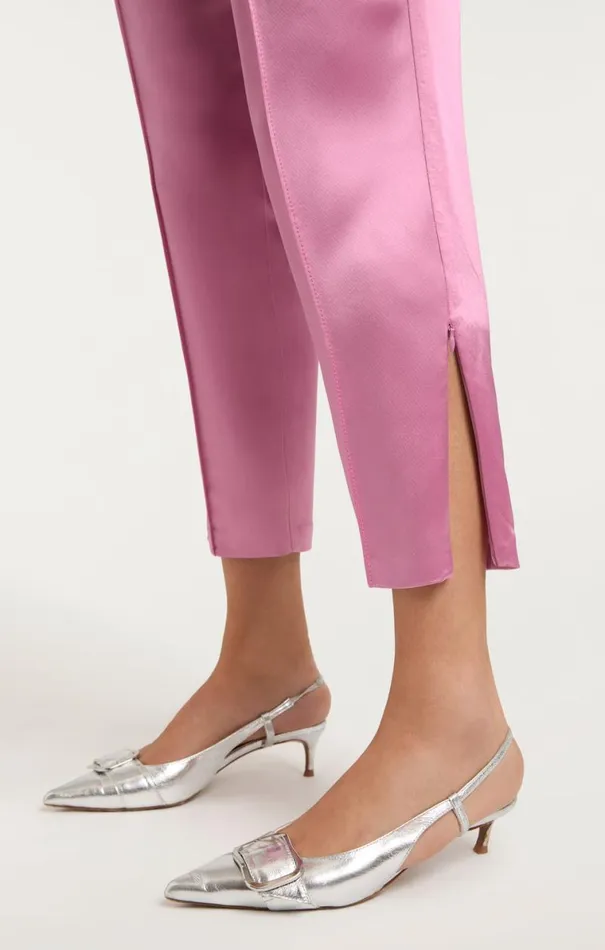 Shop Satin Adalie Pant Primrose Cinq Sept Pants