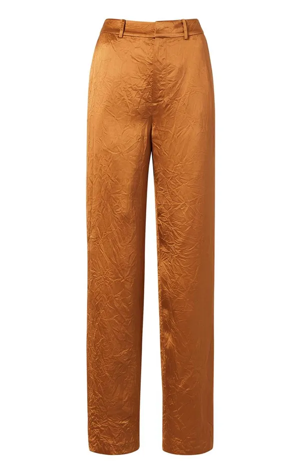Shop Satin Kasid Pant Pecan Cinq Sept Pants
