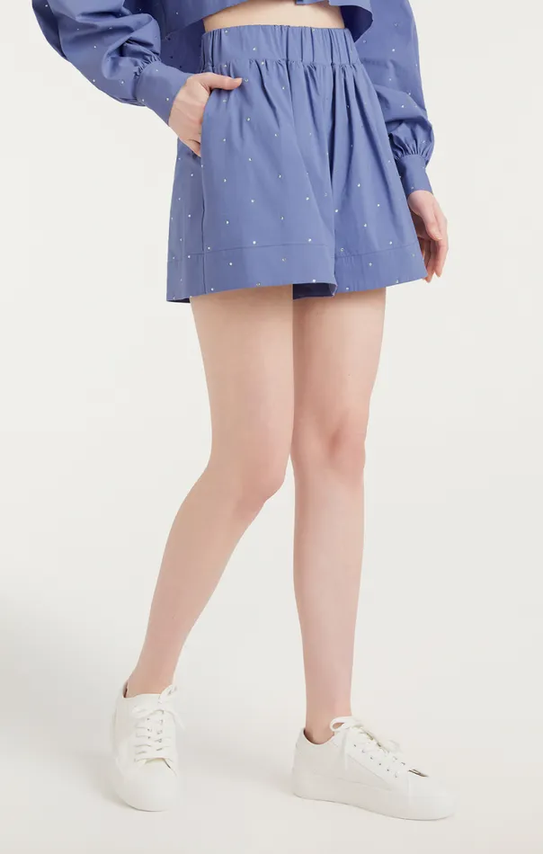 Shop Selina Short Soft Peri Cinq Sept Shorts