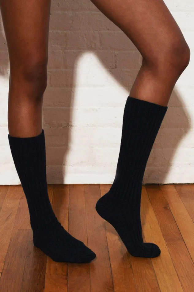 Shop Sweaters and Knits Mara Hoffman Ashton Sock Blue Shop Sweaters and Knits Mara Hoffman Ashton Sock Blue