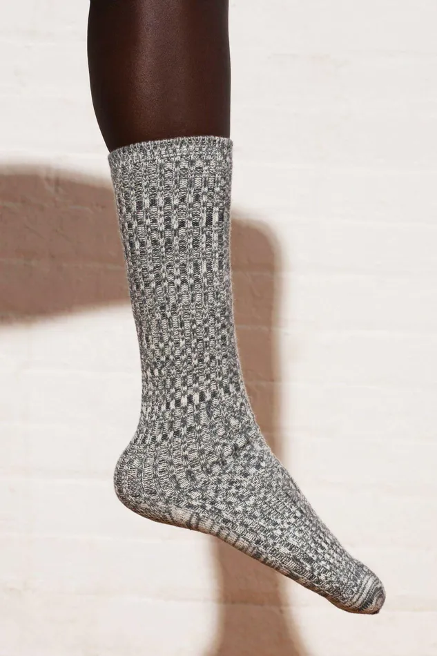 Shop Sweaters and Knits Mara Hoffman Ashton Sock Grey Shop Sweaters and Knits Mara Hoffman Ashton Sock Grey