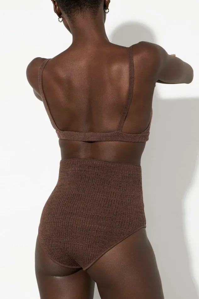 Shop Sweaters and Knits Mara Hoffman Beau Shorts Brown Shop Sweaters and Knits Mara Hoffman Beau Shorts Brown