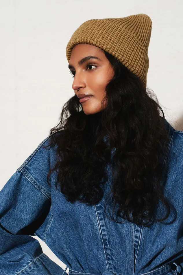Shop Sweaters and Knits Mara Hoffman Jacq Beanie Brown Shop Sweaters and Knits Mara Hoffman Jacq Beanie Brown