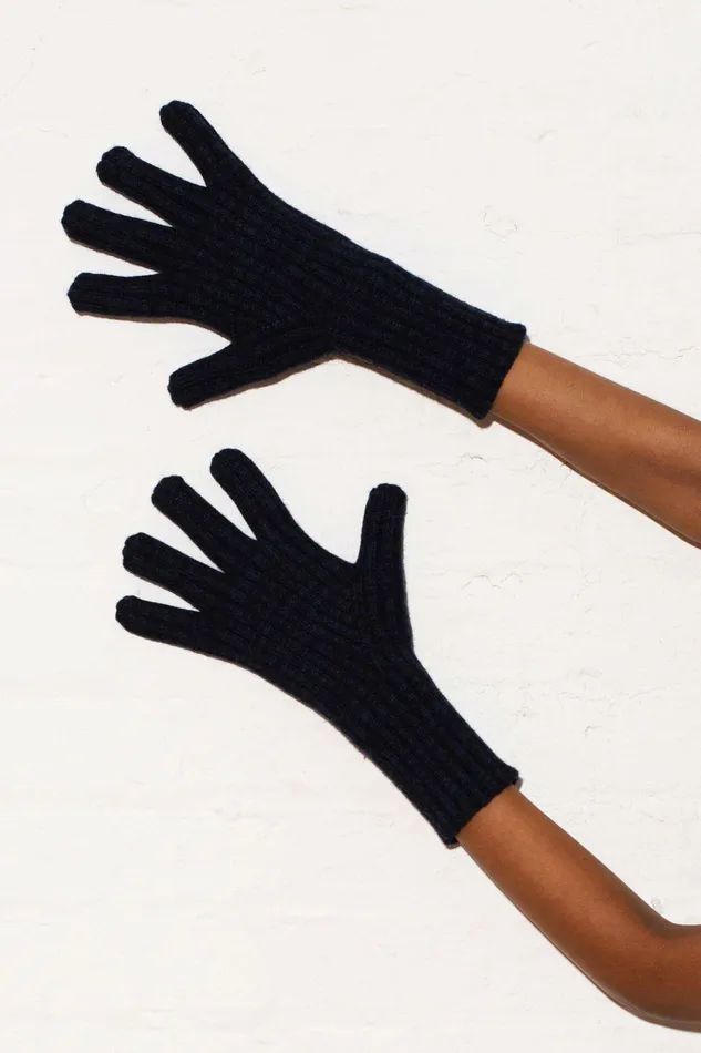 Shop Sweaters and Knits Mara Hoffman Rene Glove Blue Shop Sweaters and Knits Mara Hoffman Rene Glove Blue