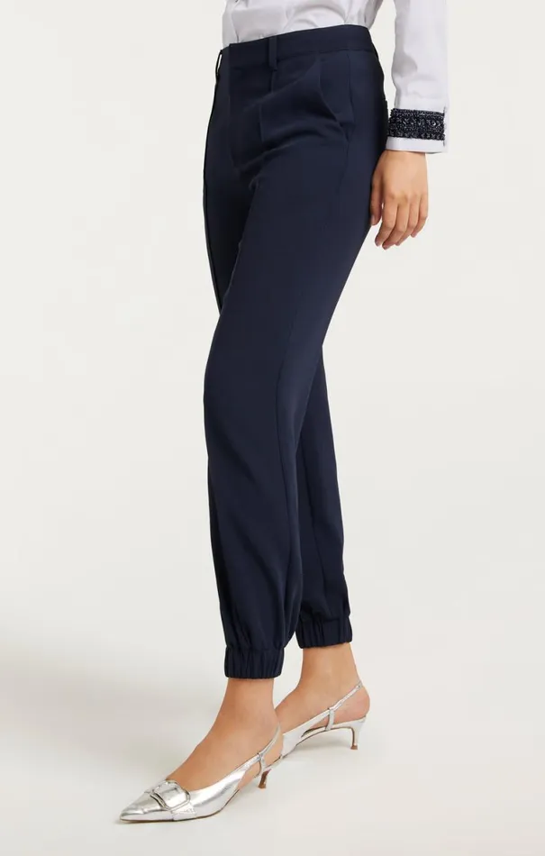Shop Tabitha Pant Navy Cinq Sept Pants