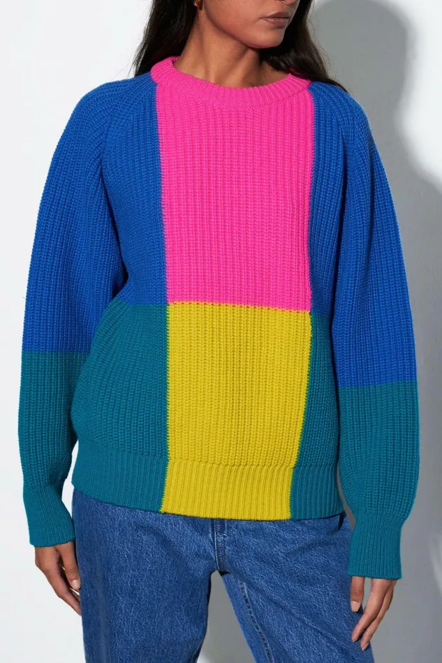 Shop Tops Mara Hoffman Andi Sweater Multi Shop Tops Mara Hoffman Andi Sweater Multi