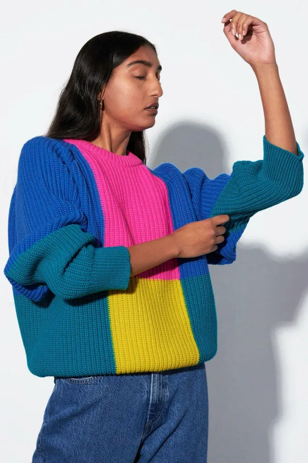 Shop Tops Mara Hoffman Andi Sweater Multi Shop Tops Mara Hoffman Andi Sweater Multi