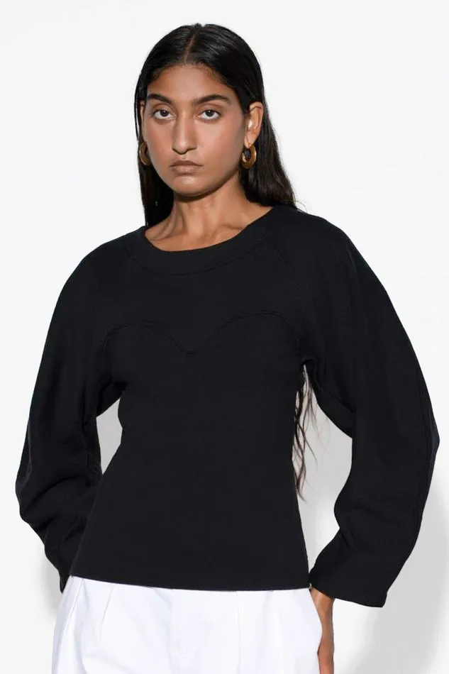 Shop Tops Mara Hoffman Genevieve Top Black Shop Tops Mara Hoffman Genevieve Top Black