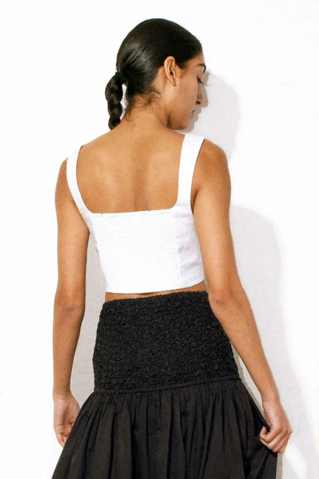 Shop Tops Mara Hoffman Jini Top White Shop Tops Mara Hoffman Jini Top White