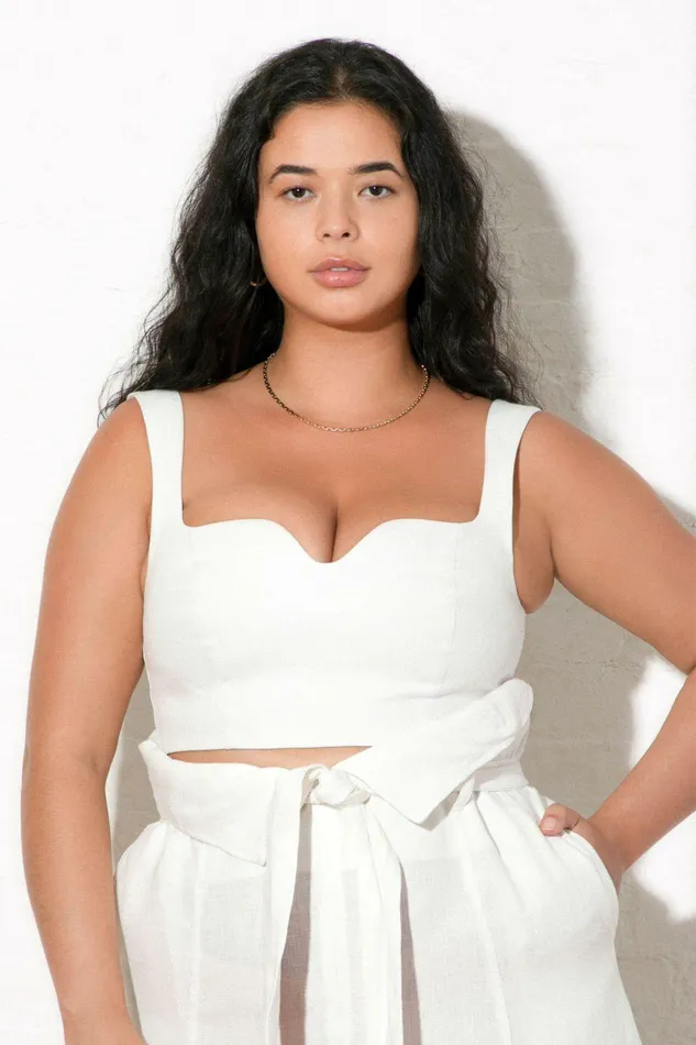 Shop Tops Mara Hoffman Jini Top White Shop Tops Mara Hoffman Jini Top White